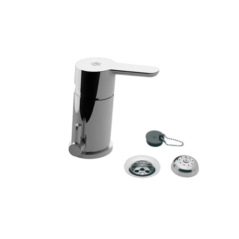 Grifería de bidet Monocomando Puelo cromado con transferencia Grifería De Bidet Monocomando Puelo Cromado Con Transferencia