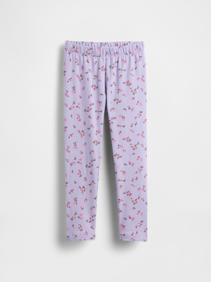 SEPT PRINTED BF LEGGING - ORCHID 