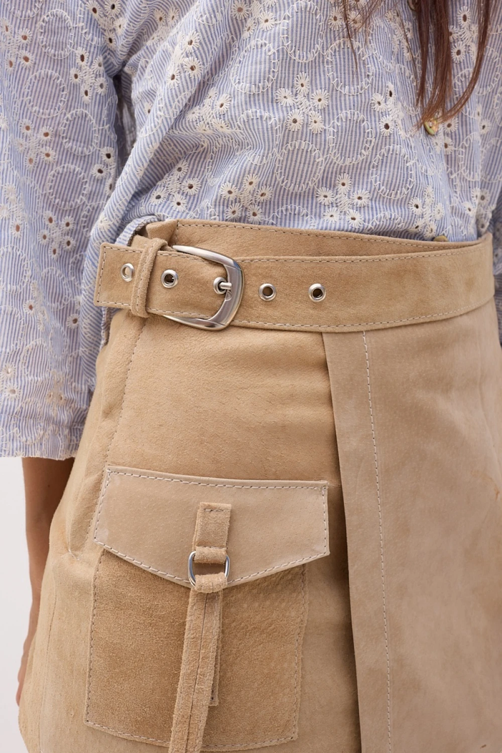 Falda Sur Leather