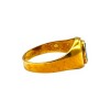 Anillo Solitario-Oro Bajo-Piedra Zafiro-AN8112 conpiedra