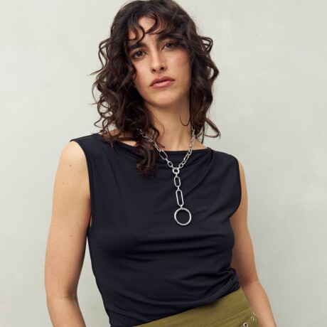 TOP RODANA Negro