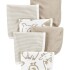 SET BABITAS X6 TOWEL TERRY CARTERS beige vacas