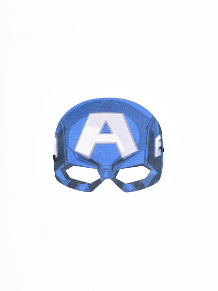 REMERA AVENGERS CON MÁSCARA AZUL