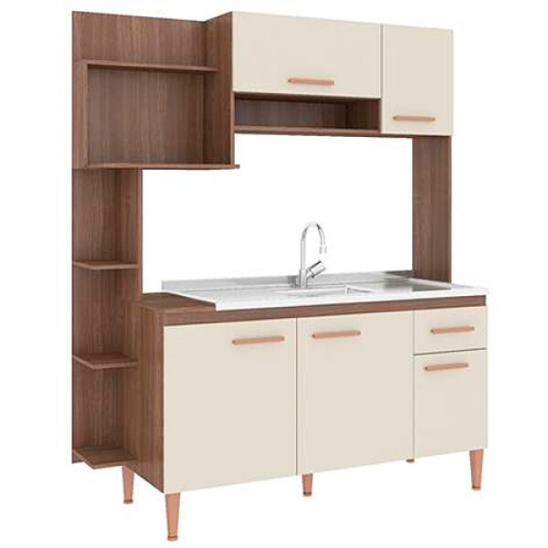 COCINA COMPACTA NAPOLI 458 Sofía - Teka-Champagne Sin color