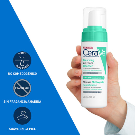 Espuma Limpiadora Facial CeraVe Reequilibrante 148ml Espuma Limpiadora Facial CeraVe Reequilibrante 148ml
