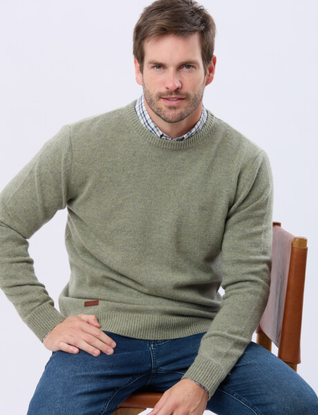 BUZO LANA Verde Claro