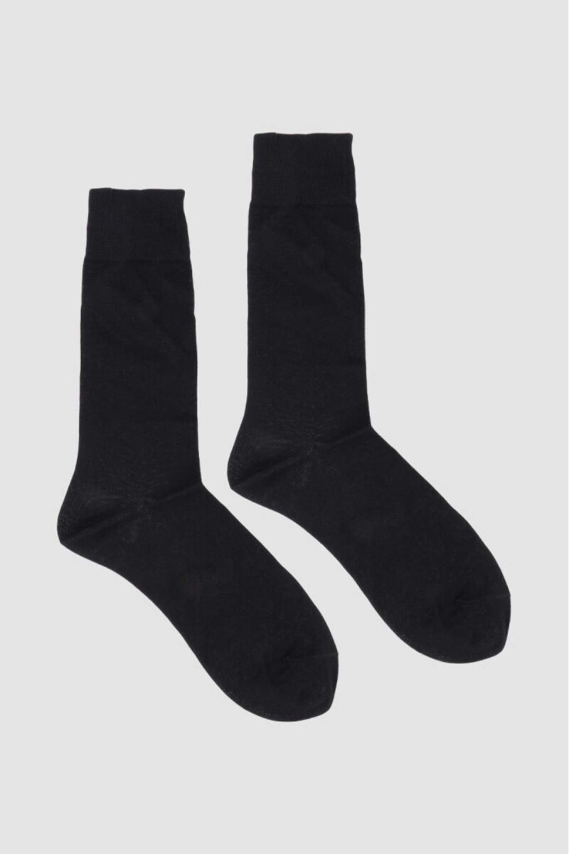 Medias mercerizadas - Negro 