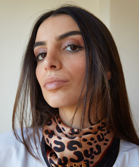 PAÑUELO ANIMAL PRINT CLARO
