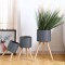 Set de macetas Concret Gris