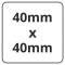 Llave de Paso de compresión 40mmx40mm