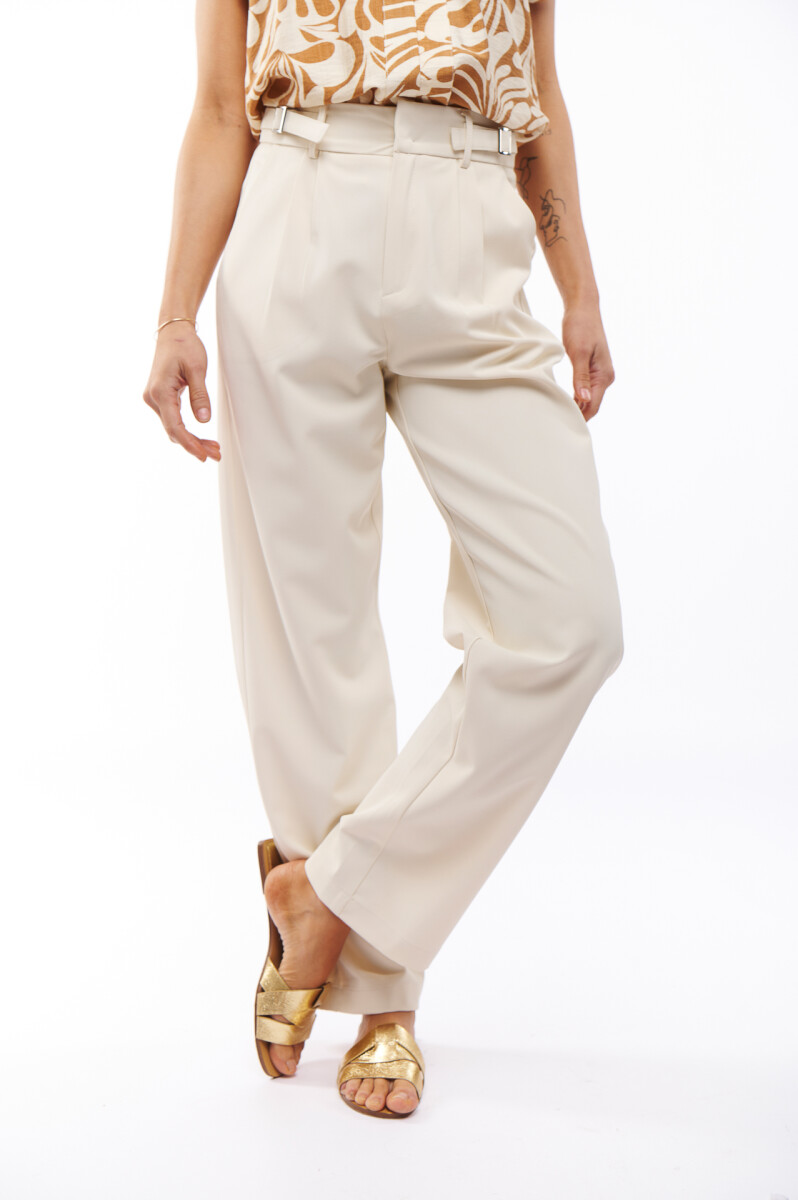 PANTALON ELBA - CRUDO 