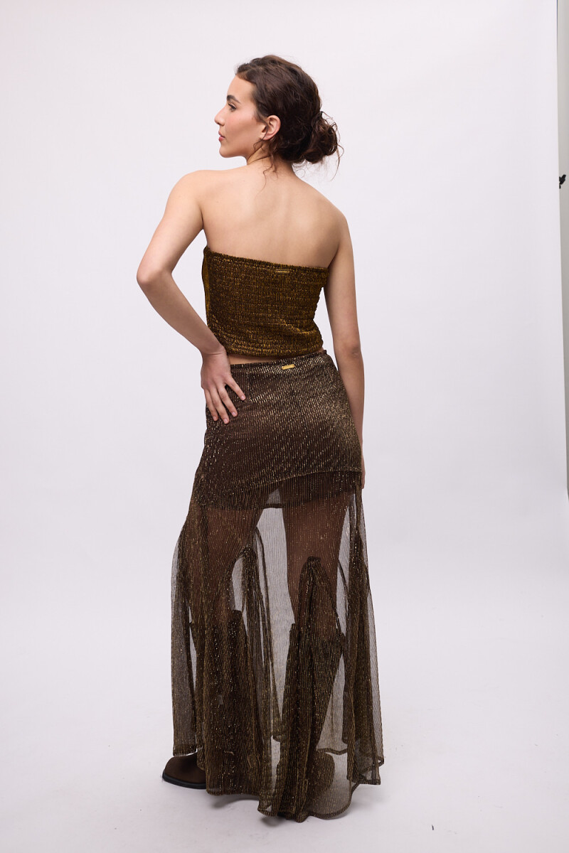 Top Faux Dorado