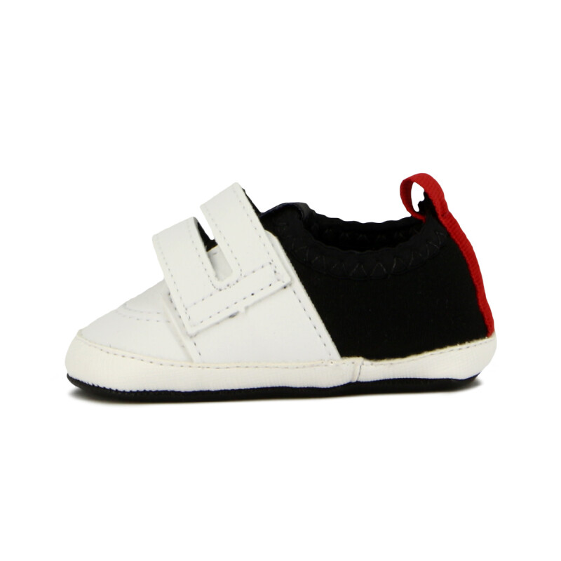 Molekinho Zapato Casual C/velcro Blanco-negro