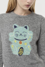 SWEATER LUCKY Gris Melan