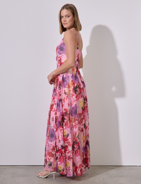 Vestido Maxi Summer ROSA/MULTI