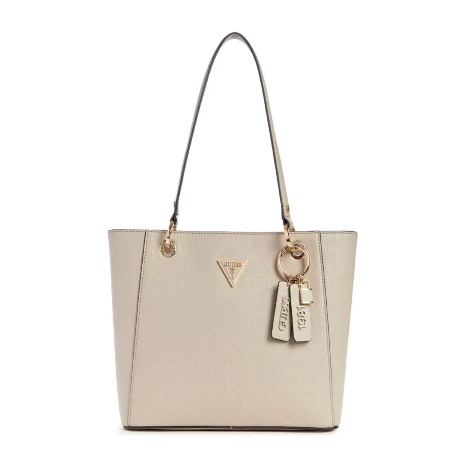 Cartera Guess Noelle Mediana Beige — WatchMe