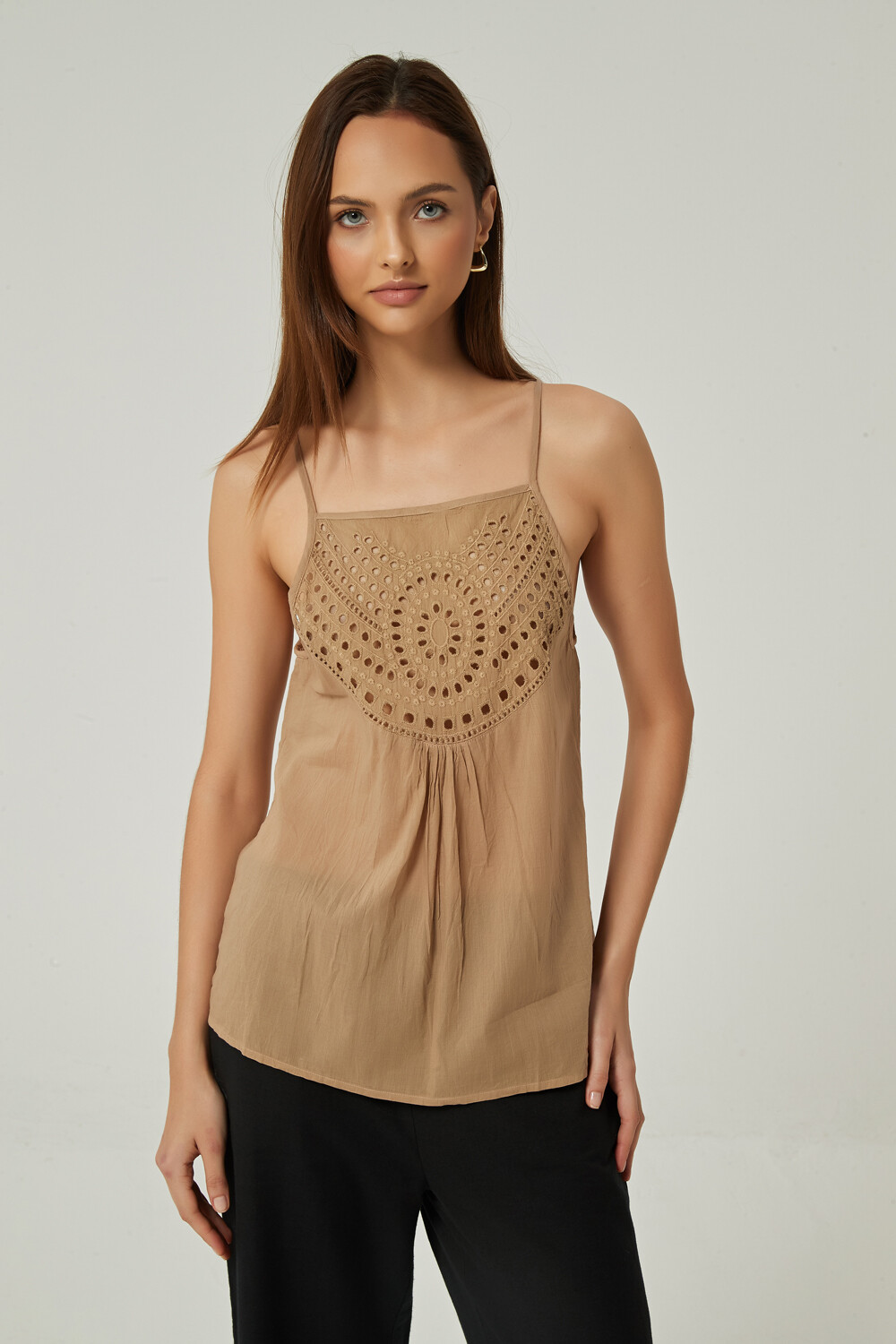 Musculosa Agra Taupe / Mink / Vison