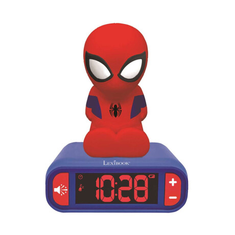 Reloj Despertador Digital 3D Lexibook Spiderman