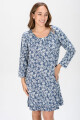 CAMISÓN ESTAMPADO ESTAMPADO AZUL