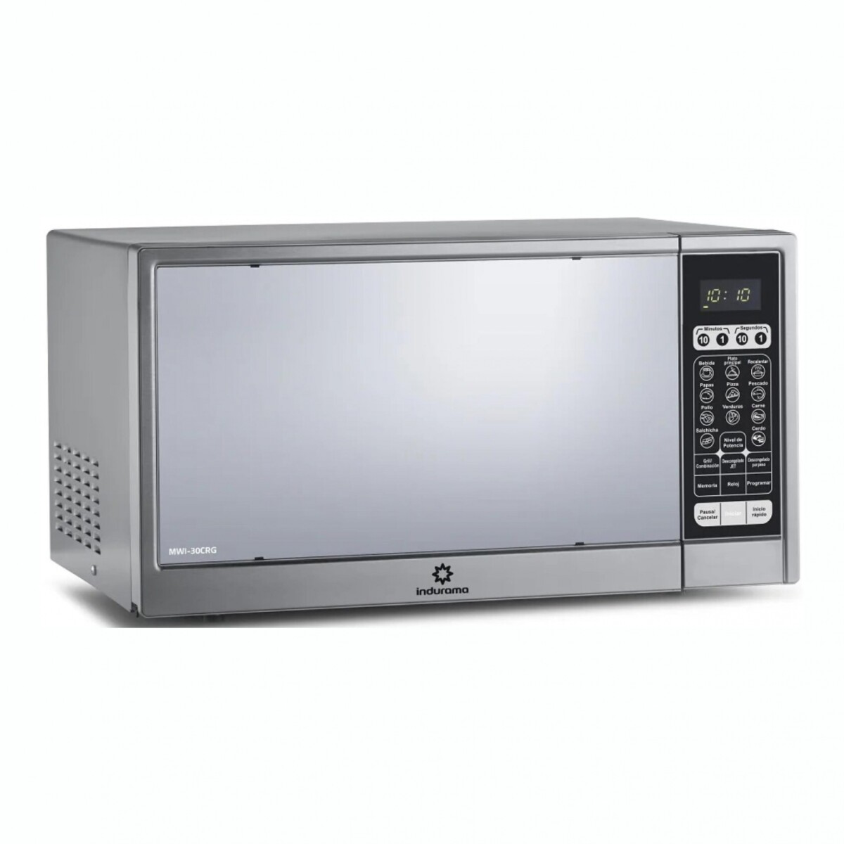 Microondas Digital INDURAMA IN-MWI-30CR Capacidad 30L Con Grill - Croma 