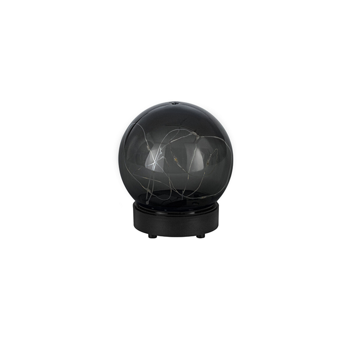 Globo solar LED negro transp. Ø10cm 0,6W Z-SOLAR - EG3836 