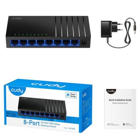 Switch Cudy 8 Puertos Gigabit 001