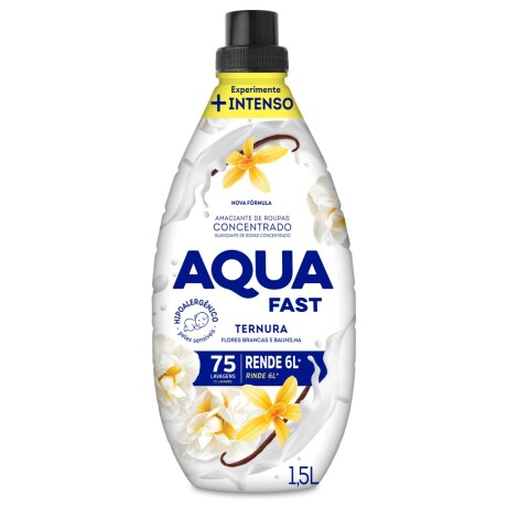 Suavizante Concentrado Aquafast 1.5L Blanco Ternura 001