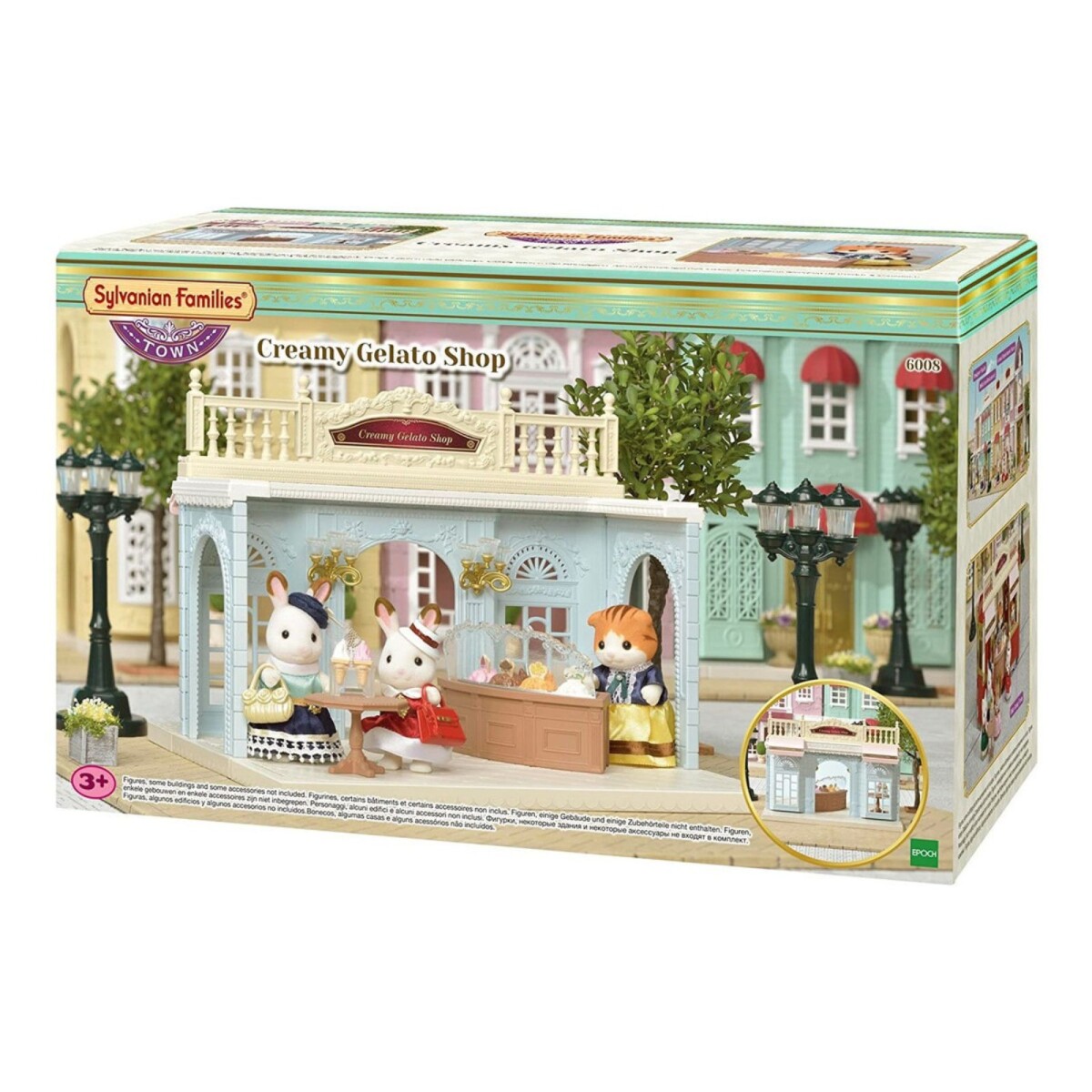 Sylvanian Families Tienda De Helado Accesorios Juguete Niños 