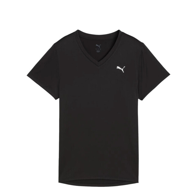 Remera de Hombre Puma Ess Vneck Negro