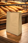 Bolsa sin asa 28x15x38 cm. kraft MADERA