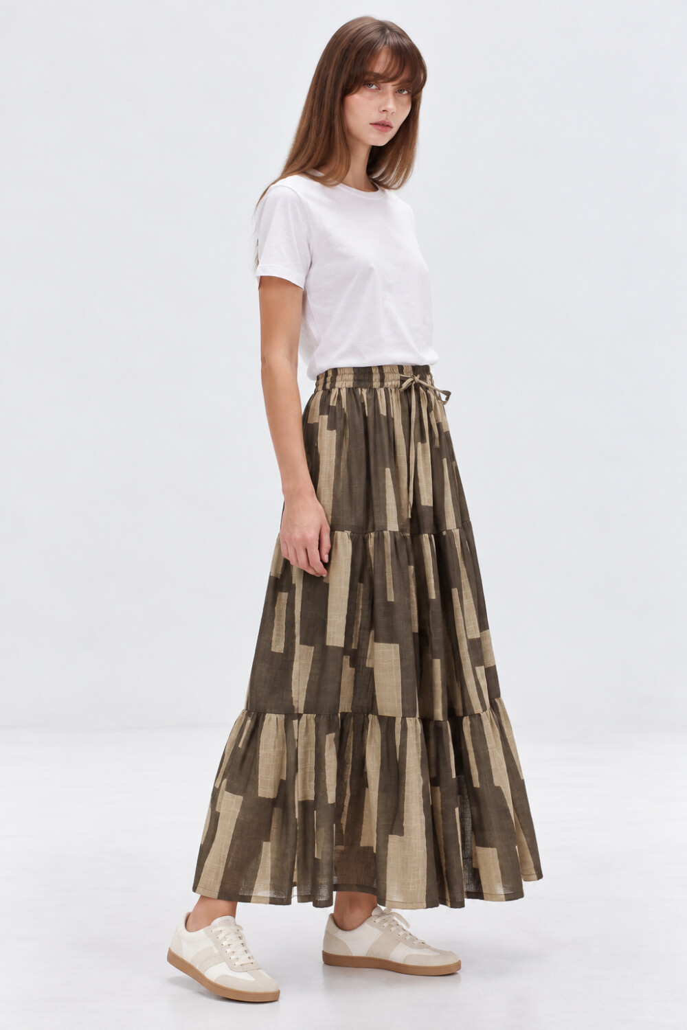 Falda Palled Estampado 1