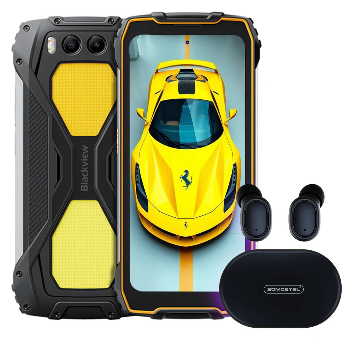 Blackview Bv7300 18gb/256gb 4g + Regalo - AMARILLO 