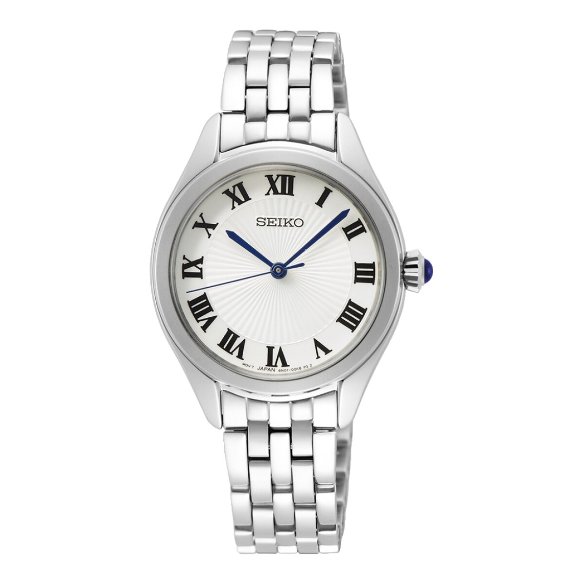 Reloj Seiko Sur327p1 Para Dama Con Correa De Acero 