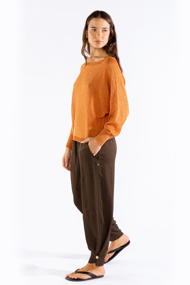 LU TIGER SWEATER Orange