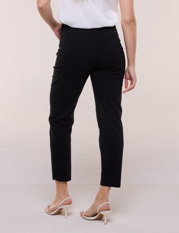 Pantalon Pretina Pespunteada NEGRO