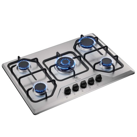 ANAFE ELECTROLUX GAS GRIS 5 HORNALLAS KE5XC