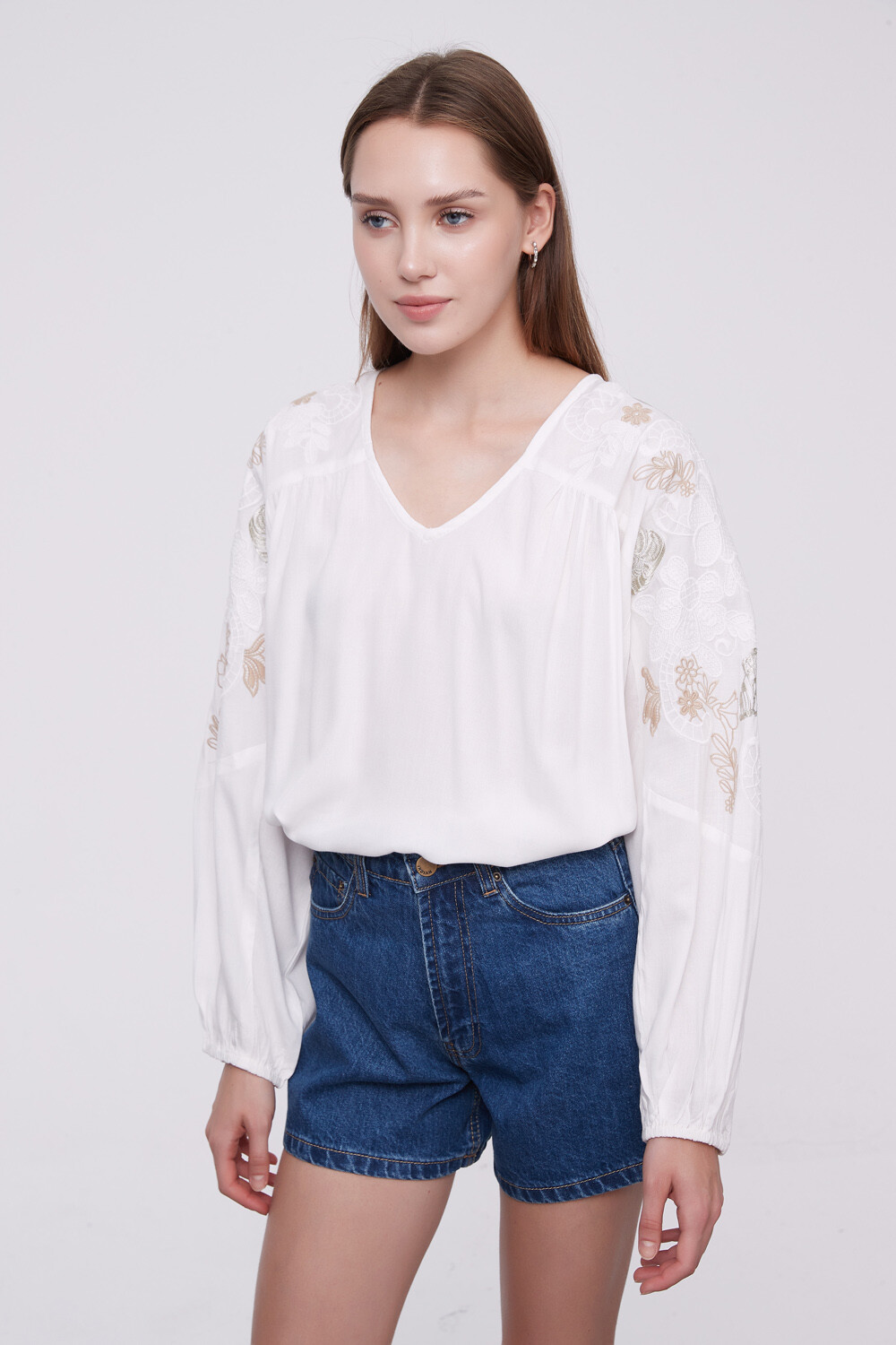 Blusa Cleo Marfil / Off White