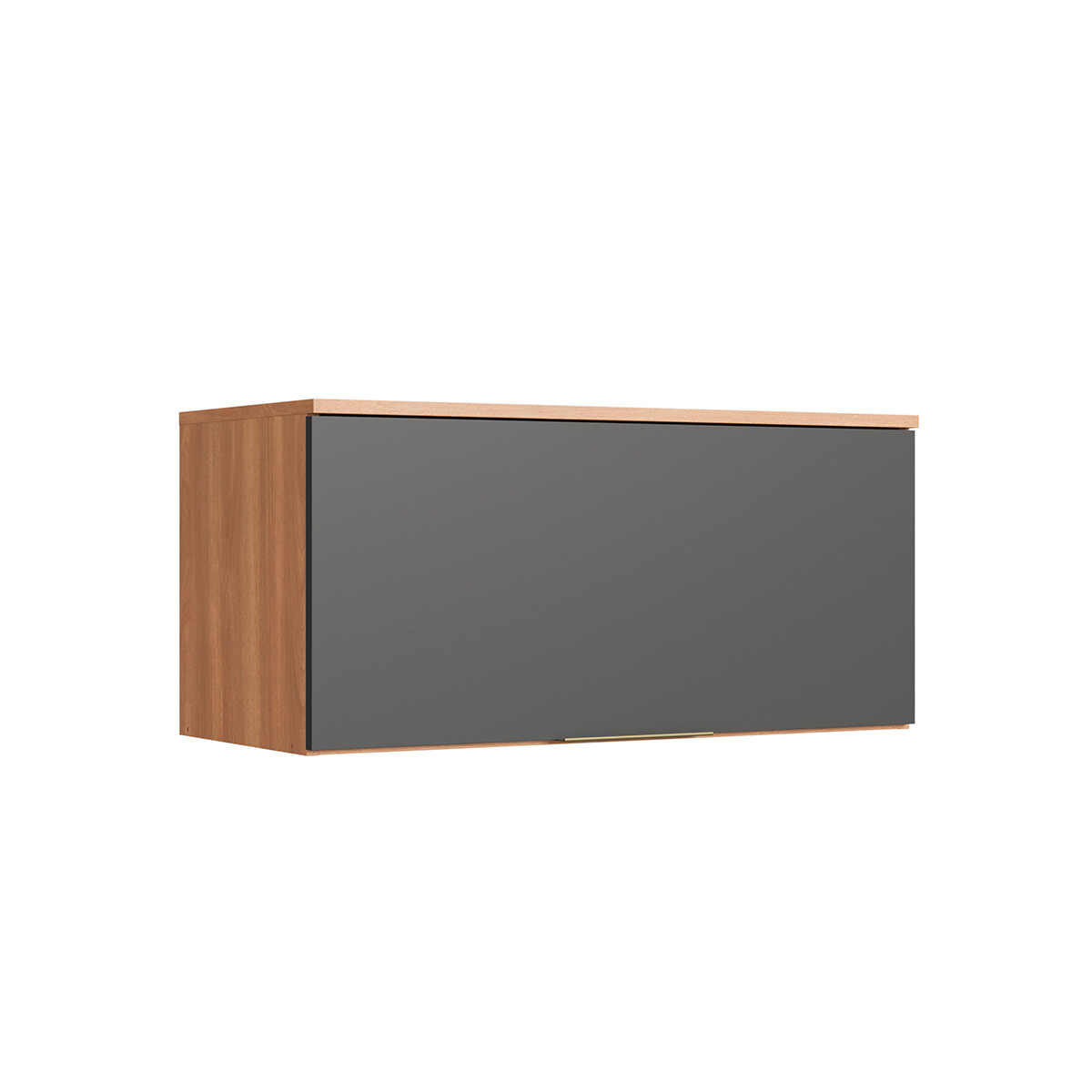 Módulo Aéreo Alice 0,80 M, 1 Puerta Basculante, Color Grafito 