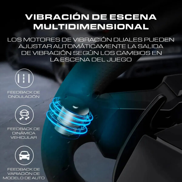 Volante + Pedalera Pxn V900 Gen2 Pc Ps4 Xbox X/s VOLANTE PXN V900 GEN2 PC PS4/3 XBOX X/S