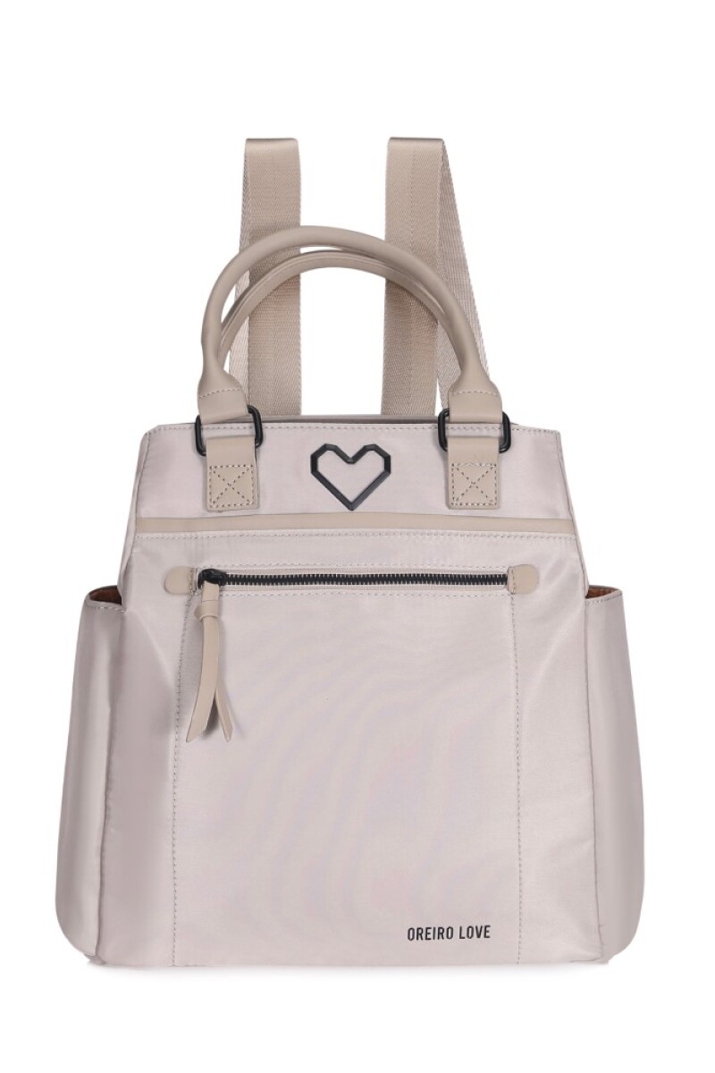 Mochila Las Oreiro Beige