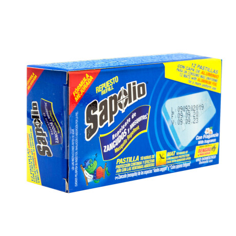 Tableta Insecticida SAPOLIO 12PCS Tableta Insecticida SAPOLIO 12PCS