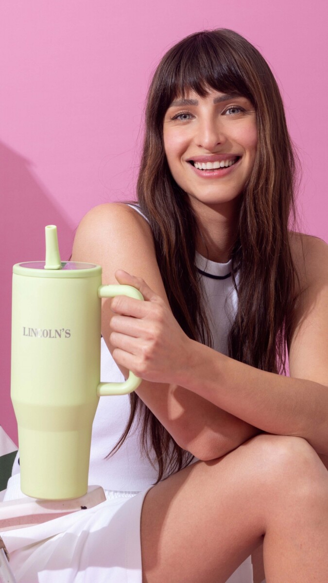 VASO TERMICO DRINKS - MANZANA VERDE 