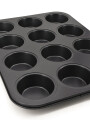 MOLDE 12 CUPCAKES LINEA SIDE NEGRO