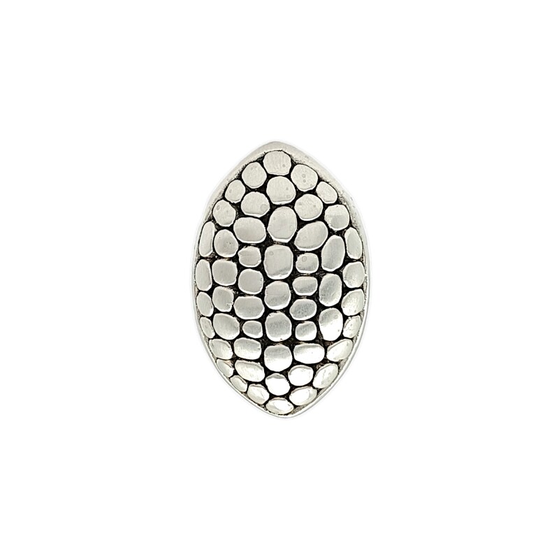 Anillo Puntos-Plata 925 Inflada-Sin Piedra-AN3123 sinpiedra