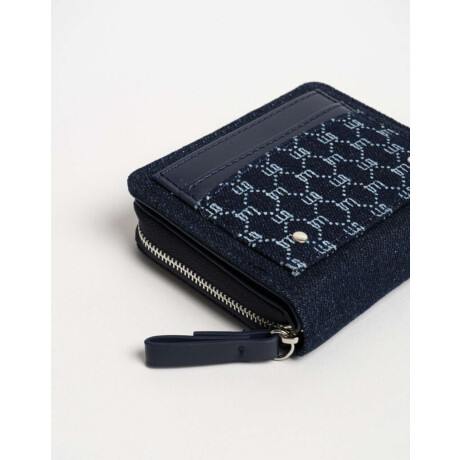 Billetera Azul Gastado