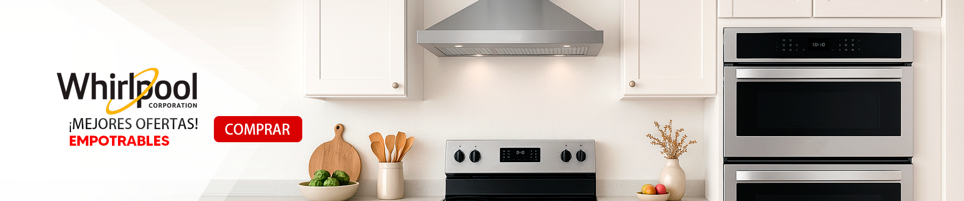 ¡Ofertas en Empotrables Whirlpool!