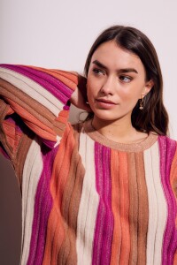 Sweater Rayado Lurex Multi
