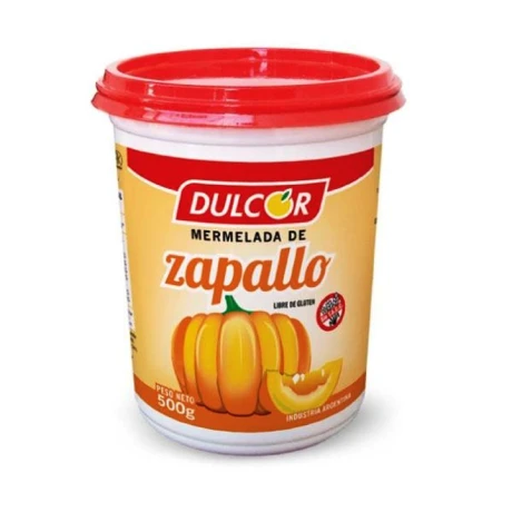 MERMELADA DULCOR POTE 500G ZAPALLO MERMELADA DULCOR POTE 500G ZAPALLO