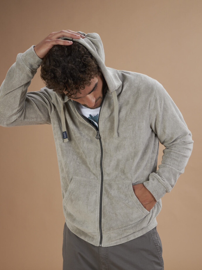 FLEECE CANOPU GRIS CLARO