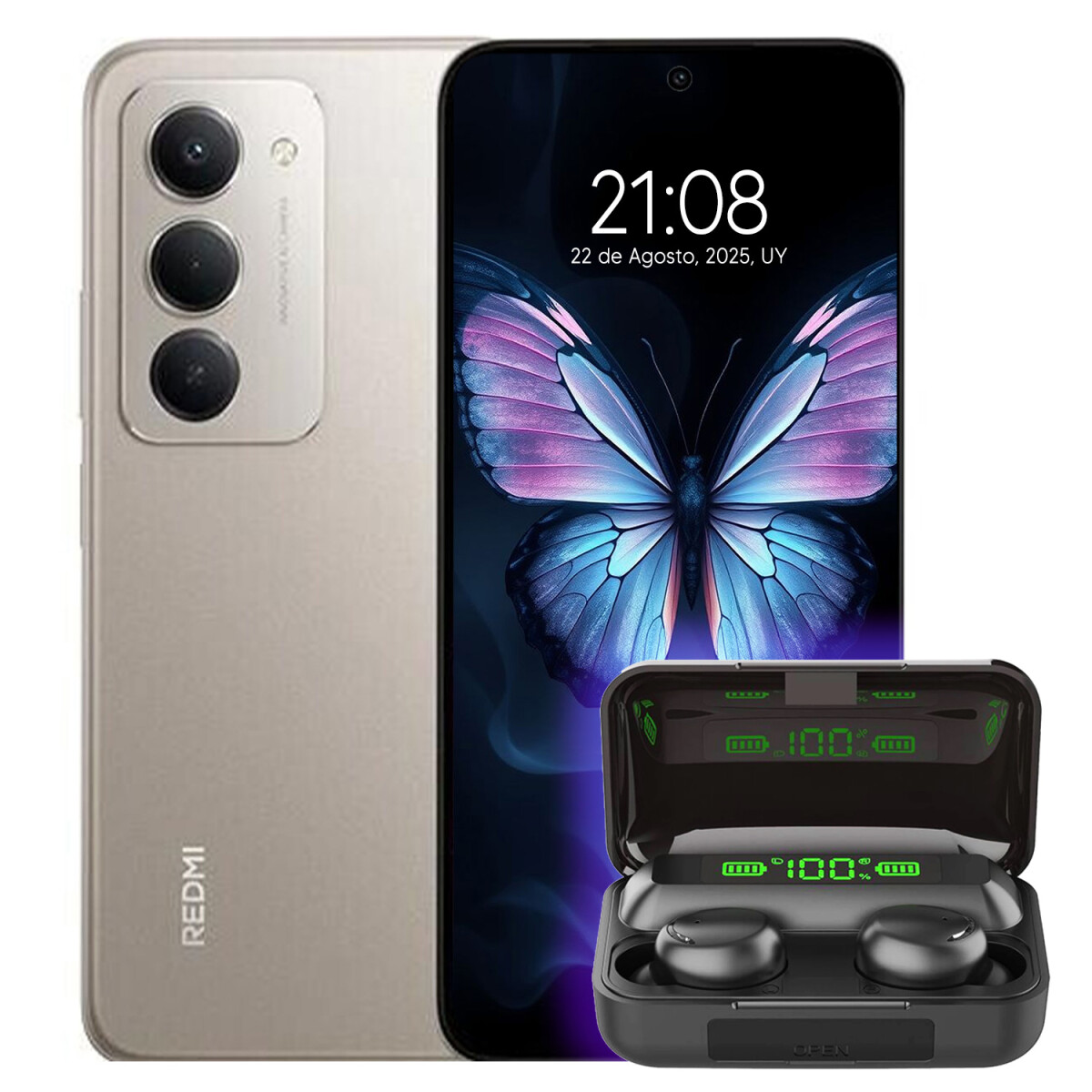 Xiaomi Redmi 15 6/128 Gb + Regalo - GRIS 